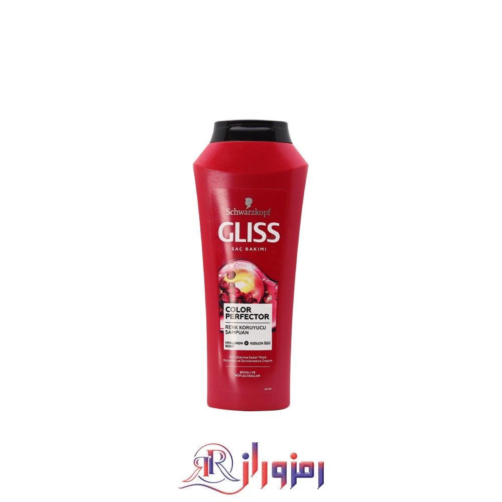 خرید و قیمت شامپو گلیس Gliss مناسب موهای رنگ شده جم 500 میل،شامپو گلیس Gliss مناسب موهای رنگ شده جم 500 میل